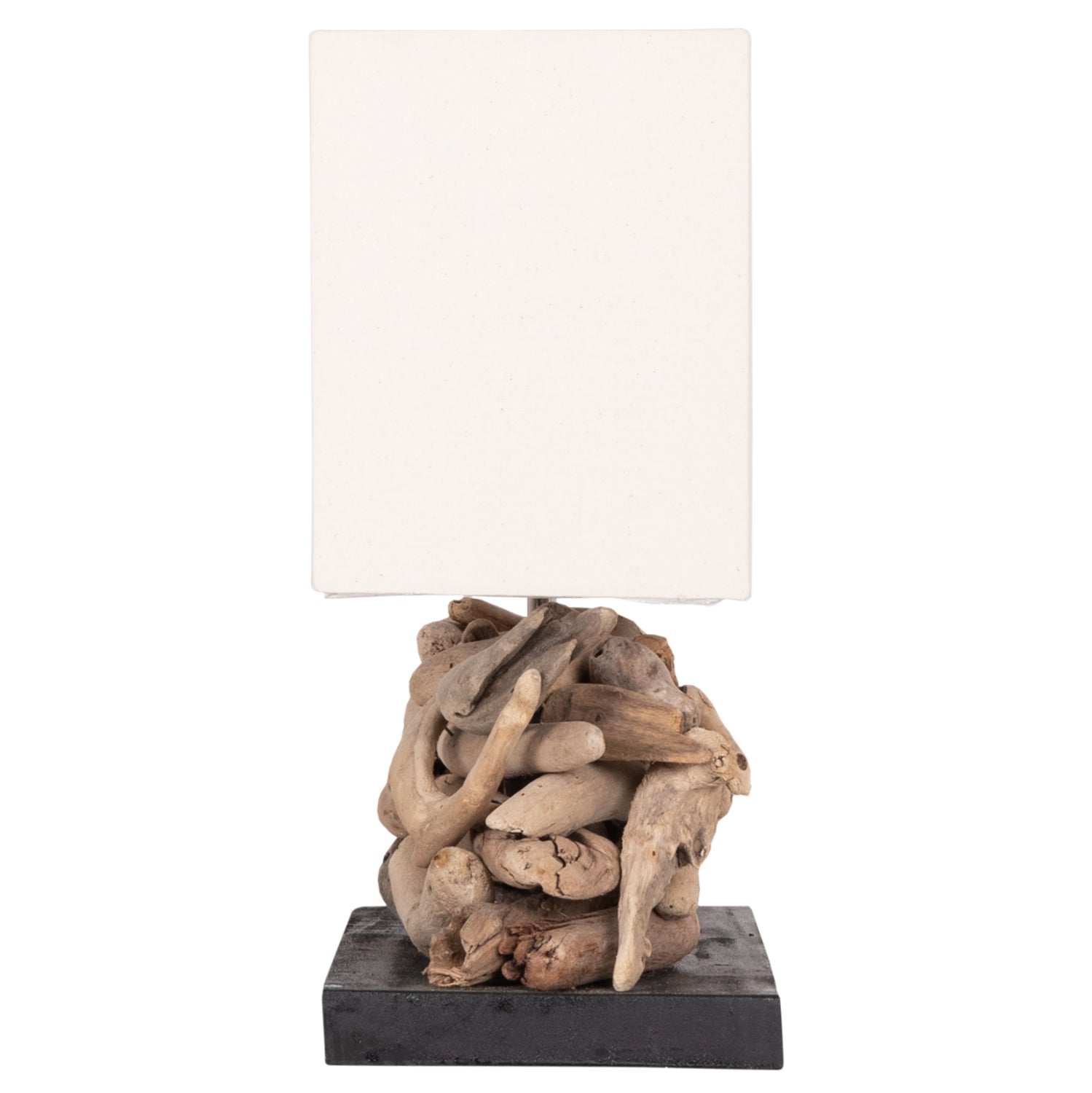 ΕΠΙΤΡΑΠΕΖΙΟ ΟΡΘΟΓΩΝΙΟ ΦΩΤΙΣΤΙΚΟ TWIGGY HM4432 DRIFTWOOD & ΛΕΥΚΟ ΚΑΠΕΛΟ 50x16,5x38Υεκ.