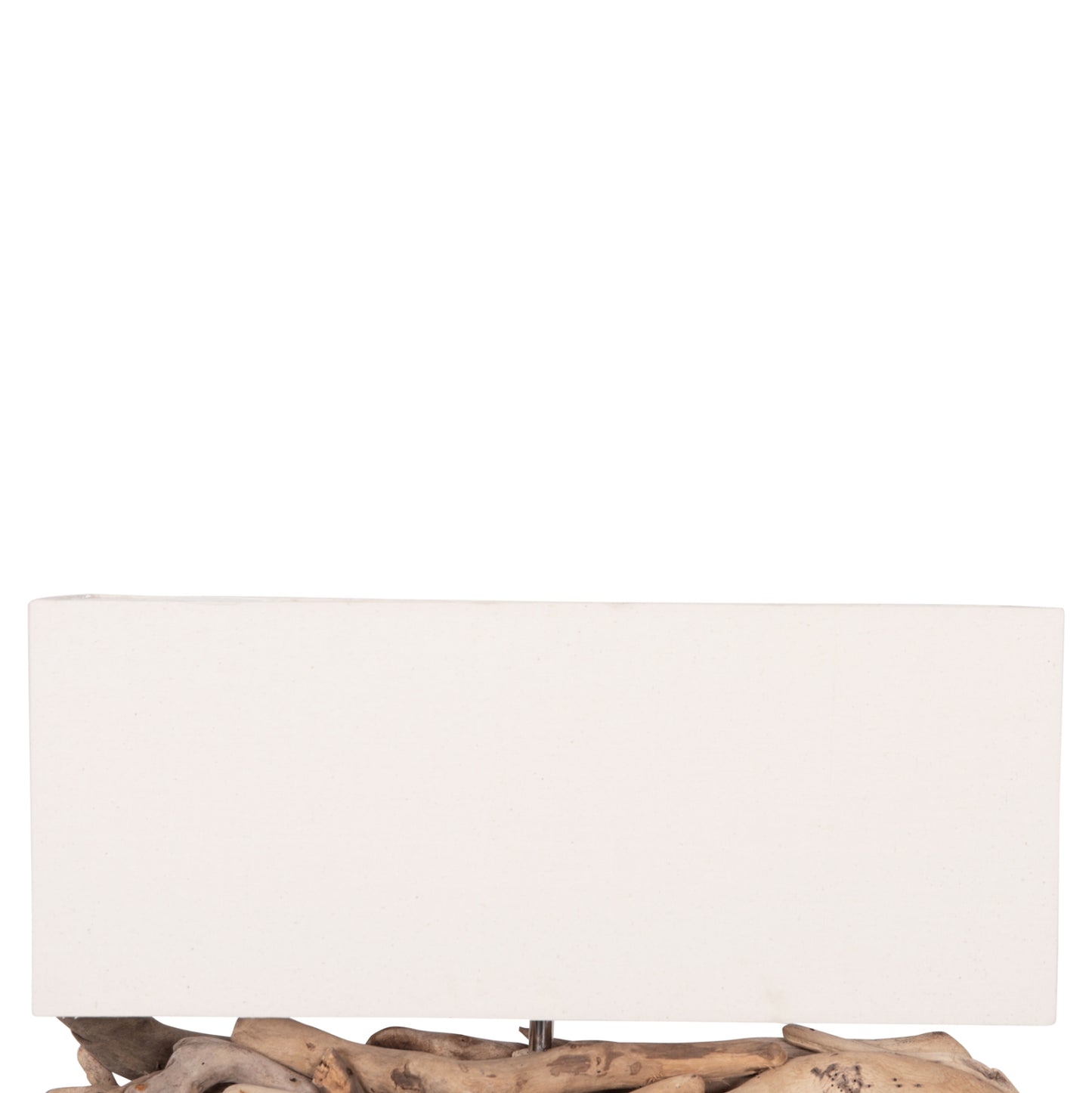 ΕΠΙΤΡΑΠΕΖΙΟ ΟΡΘΟΓΩΝΙΟ ΦΩΤΙΣΤΙΚΟ TWIGGY HM4432 DRIFTWOOD & ΛΕΥΚΟ ΚΑΠΕΛΟ 50x16,5x38Υεκ.