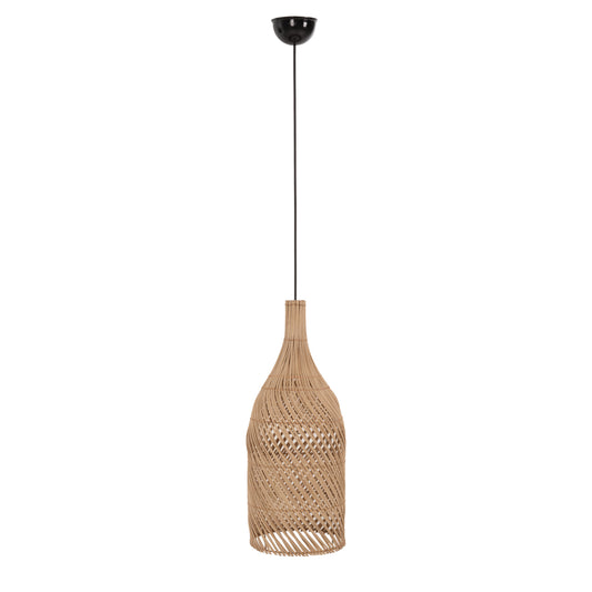 ΦΩΤΙΣΤΙΚΟ ΟΡΟΦΗΣ CARBOY HM7884 ΚΡΕΜΑΣΤΟ ΑΠΟ RATTAN ΣΕ ΦΥΣΙΚΟ ΧΡΩΜΑ Φ28x163,5Yεκ.