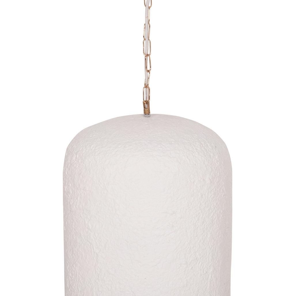 ΦΩΤΙΣΤΙΚΟ ΟΡΟΦΗΣ ΚΡΕΜΑΣΤΟ LOGKY HM4704.02L--FIBER CEMENT ΛΕΥΚΟ 35x35x67Υεκ