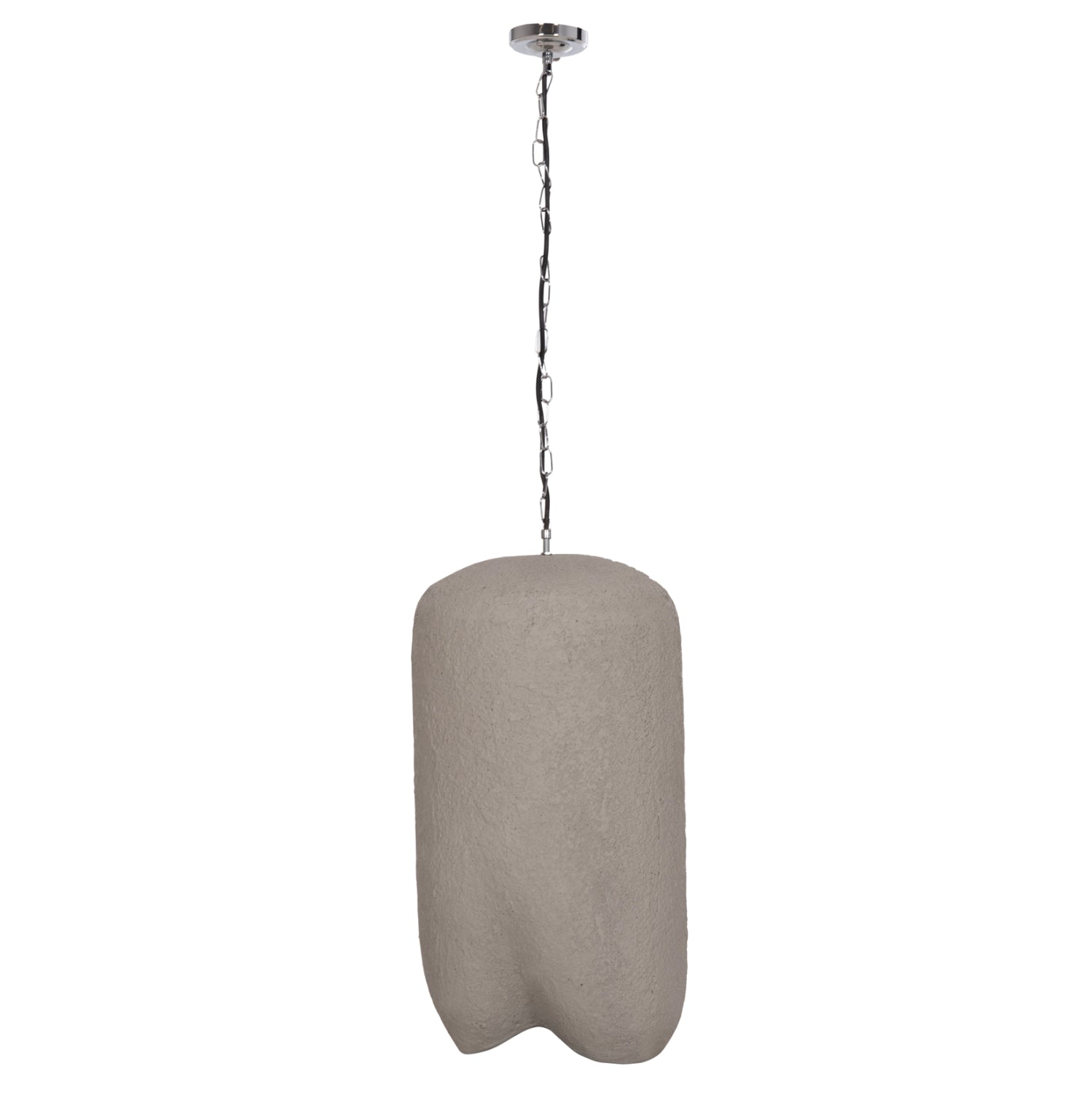 ΦΩΤΙΣΤΙΚΟ ΟΡΟΦΗΣ ΚΡΕΜΑΣΤΟ LOGKY HM4704.03L--FIBER CEMENT ΓΚΡΙ 35x35x67Υεκ