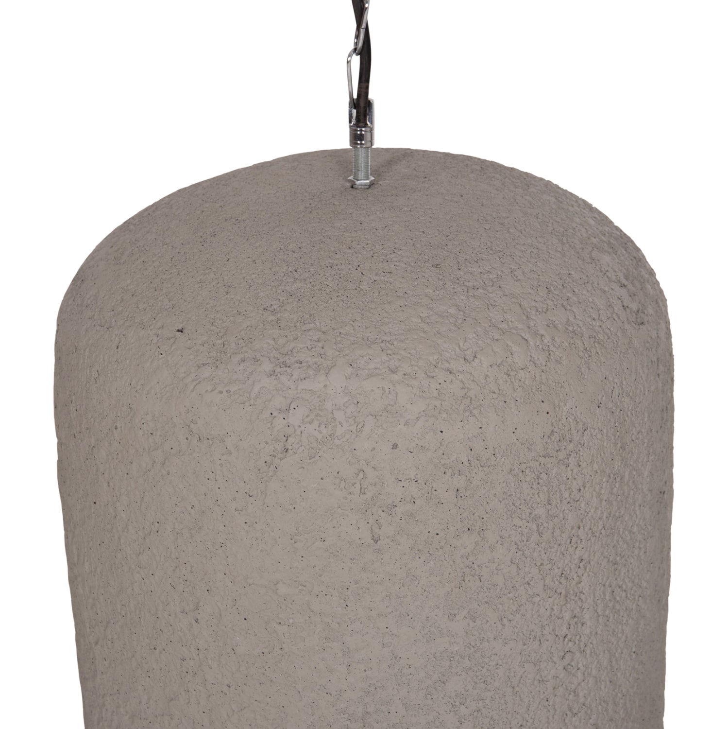 ΦΩΤΙΣΤΙΚΟ ΟΡΟΦΗΣ ΚΡΕΜΑΣΤΟ LOGKY HM4704.03L--FIBER CEMENT ΓΚΡΙ 35x35x67Υεκ