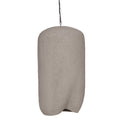 ΦΩΤΙΣΤΙΚΟ ΟΡΟΦΗΣ ΚΡΕΜΑΣΤΟ LOGKY HM4704.03L--FIBER CEMENT ΓΚΡΙ 35x35x67Υεκ