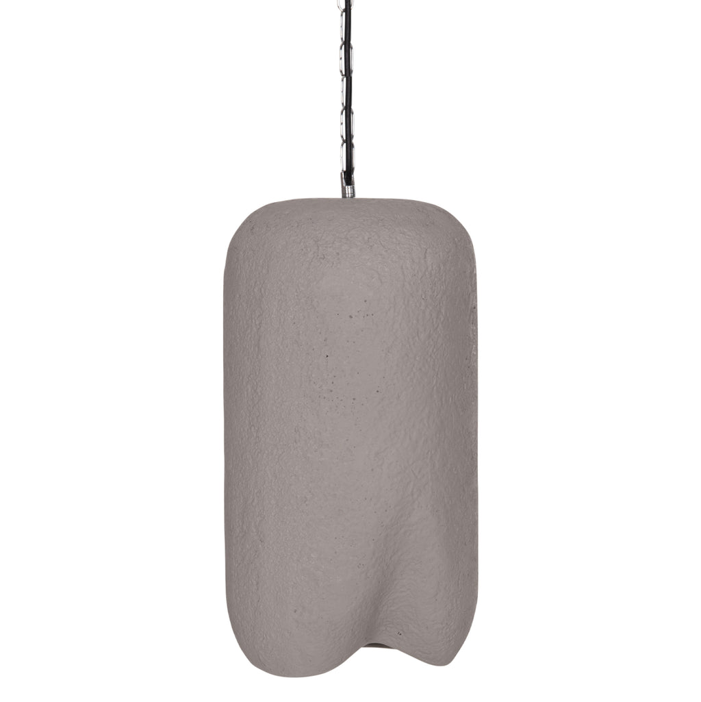 ΦΩΤΙΣΤΙΚΟ ΟΡΟΦΗΣ ΚΡΕΜΑΣΤΟ LOGKY HM4704.03S--FIBER CEMENT ΓΚΡΙ Φ24x47Υεκ
