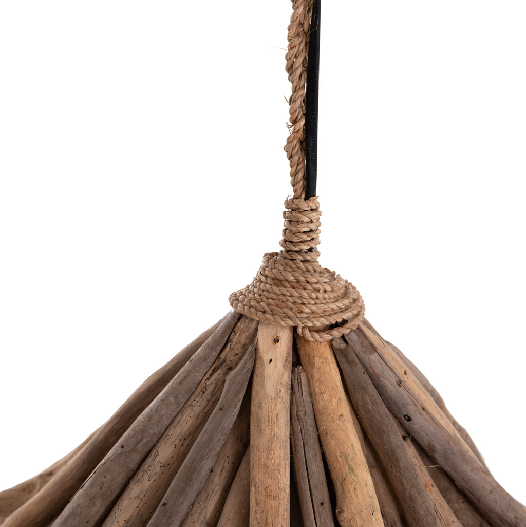 ΦΩΤΙΣΤΙΚΟ ΟΡΟΦΗΣ ΚΡΕΜΑΣΤΟ TREIT HM4874 DRIFTWOOD ΣΕ ΦΥΣΙΚΟ Φ40x73Υεκ [1xΕ27]