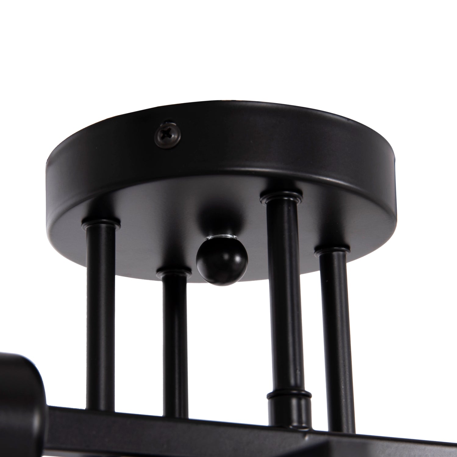 ΦΩΤΙΣΤΙΚΟ ΟΡΟΦΗΣ ΠΟΛΥΦΩΤΟ LIGHTY HM7428.11 ΜΕΤΑΛΛΟ ΣΕ ΜΑΥΡΟ 28x28x15Υεκ.