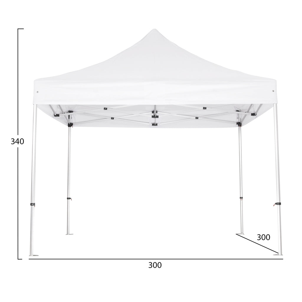 GAZEBO ΕΠΑΓΓΕΛΜΑΤΙΚΟ ΒΑΡΕΩΣ ΤΥΠΟΥ CRESSEN HM6305 ΠΤΥΣΣΟΜΕΝΟ ΑΛΟΥΜΙΝΙΟΥ 3x3x3,4Y