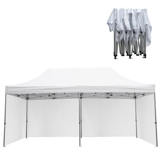 GAZEBO ΕΠΑΓΓΕΛΜΑΤΙΚΟ ΒΑΡΕΩΣ ΤΥΠΟΥ CRESSEN HM21099.01 ΠΤΥΣΣΟΜΕΝΟ ΑΛΟΥΜΙΝΙΟΥ 3x6x3,4Yμ