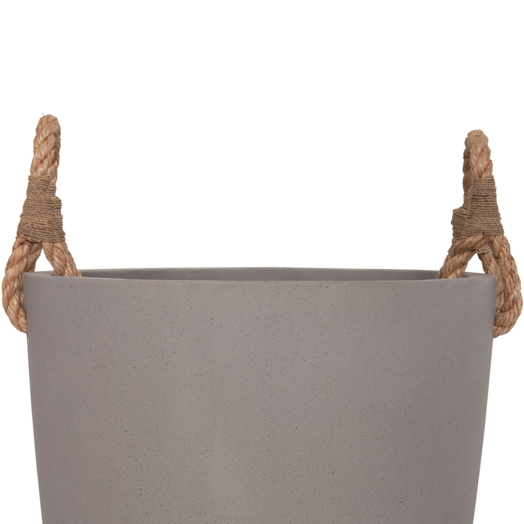 ΓΛΑΣΤΡΑ ΕΣ. ΧΩΡΟΥ ΣΕΙΡΑ TRYLL HM4690L FIBER CEMENT ΓΚΡΙ & ΣΧΟΙΝΙ Φ40x25,5Υεκ.