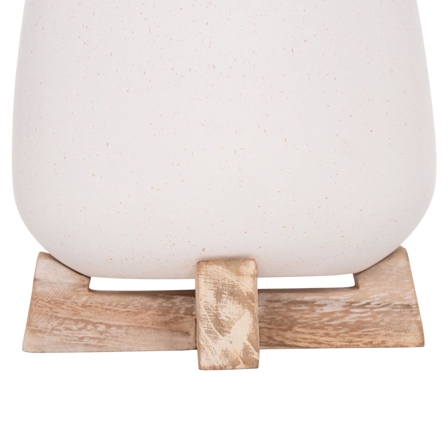 ΓΛΑΣΤΡΑ ΕΣ.ΧΩΡΟΥ FRELLO HM4674.02S ΛΕΥΚΟ FIBER CEMENT--TEAK ΒΑΣΗ 14,5x14,5x16Υεκ.