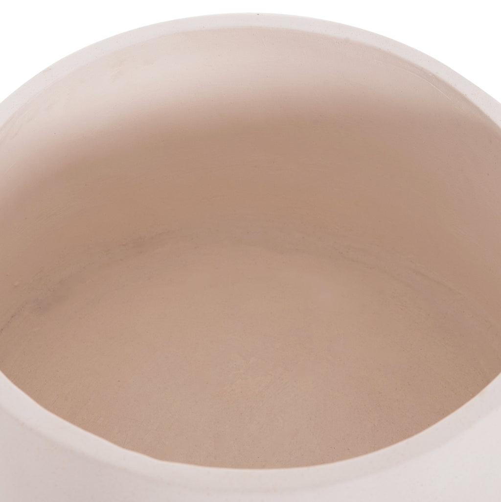 ΓΛΑΣΤΡΑ ΕΣΩΤ.ΧΩΡΟΥ QUAN HM4680.02L FIBER CEMENT ΛΕΥΚΟ--ΒΑΣΗ TEAK Φ38x62Υεκ