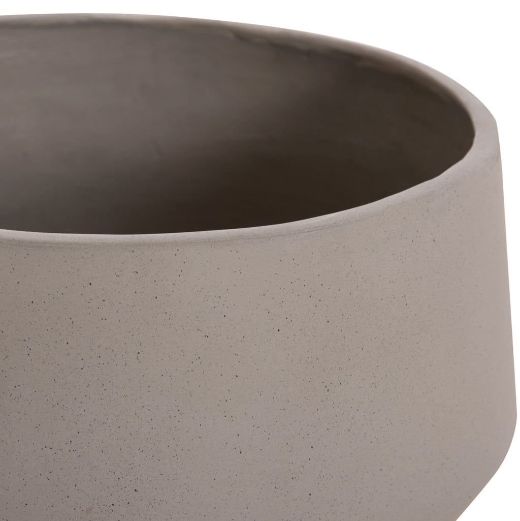 ΓΛΑΣΤΡΑ ΕΣΩΤ.ΧΩΡΟΥ QUAN HM4680.03S FIBER CEMENT ΓΚΡΙ--ΒΑΣΗ TEAK Φ37x36Υεκ