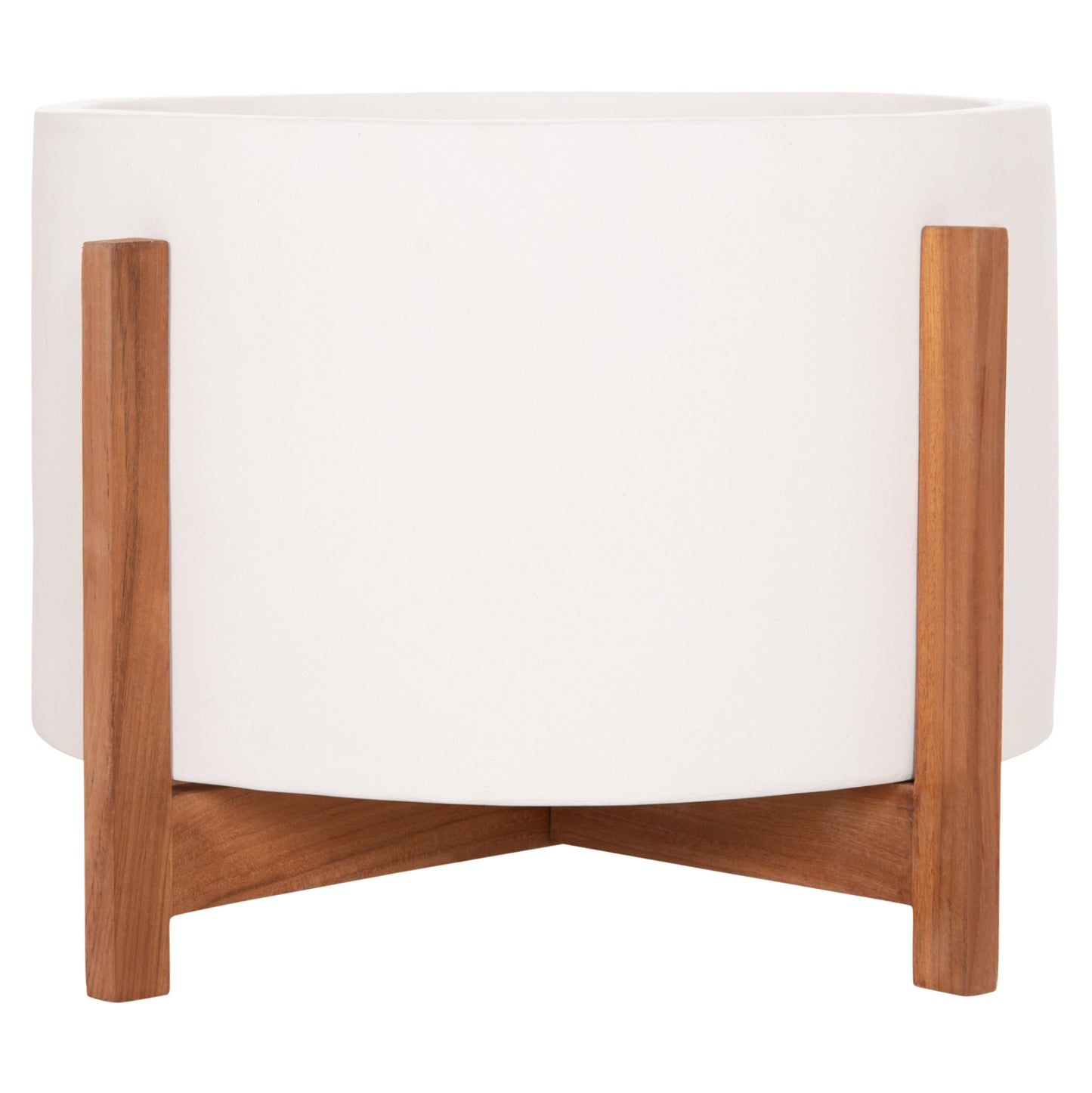 ΓΛΑΣΤΡΑ ΕΣΩΤ.ΧΩΡΟΥ HOFF HM4682.02L FIBER CEMENT ΛΕΥΚΟ-TEAK ΒΑΣΗ Φ50x35Υεκ