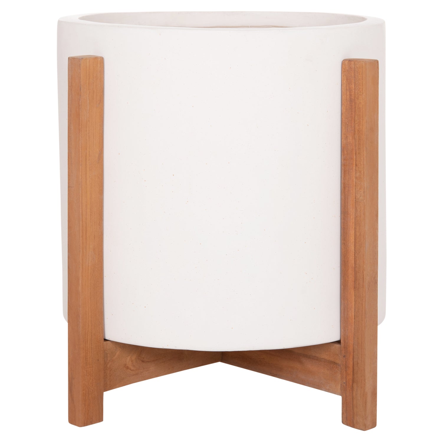 ΓΛΑΣΤΡΑ ΕΣΩΤ.ΧΩΡΟΥ HOFF HM4682.02M FIBER CEMENT ΛΕΥΚΟ-TEAK ΒΑΣΗ Φ40x39Υεκ