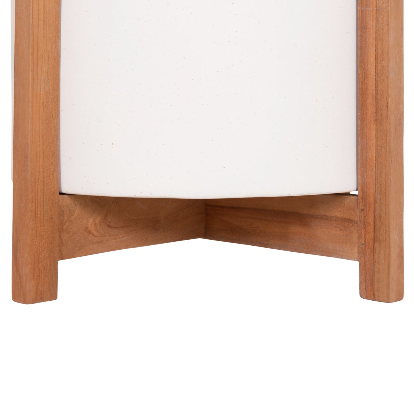 ΓΛΑΣΤΡΑ ΕΣΩΤ.ΧΩΡΟΥ HOFF HM4682.02M FIBER CEMENT ΛΕΥΚΟ-TEAK ΒΑΣΗ Φ40x39Υεκ