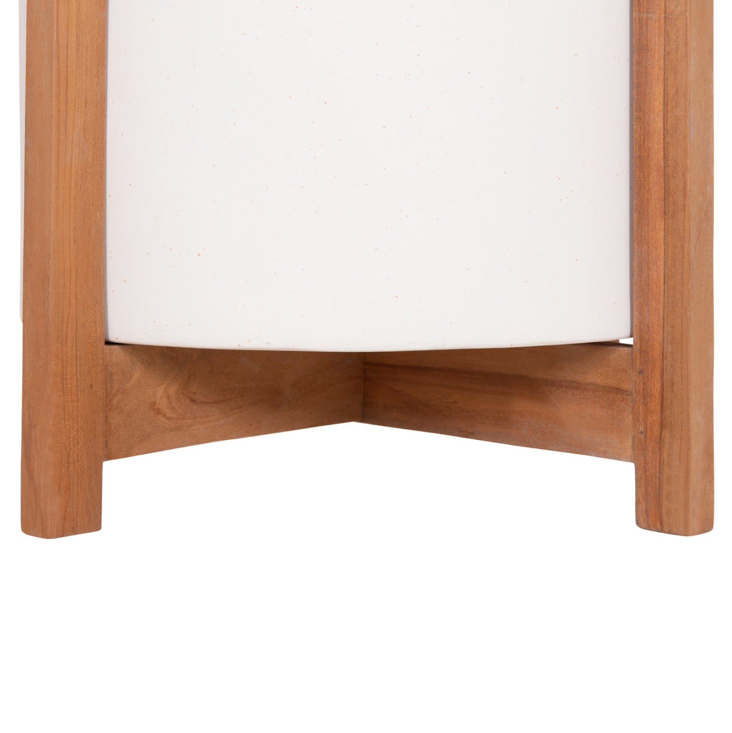 ΓΛΑΣΤΡΑ ΕΣΩΤ.ΧΩΡΟΥ HOFF HM4682.02M FIBER CEMENT ΛΕΥΚΟ-TEAK ΒΑΣΗ Φ40x39Υεκ