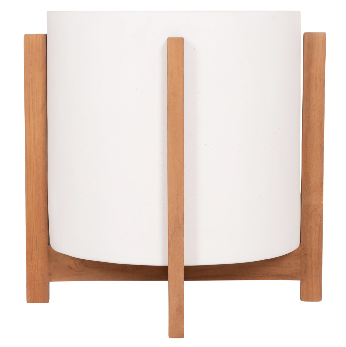 ΓΛΑΣΤΡΑ ΕΣΩΤ.ΧΩΡΟΥ HOFF HM4682.02M FIBER CEMENT ΛΕΥΚΟ-TEAK ΒΑΣΗ Φ40x39Υεκ