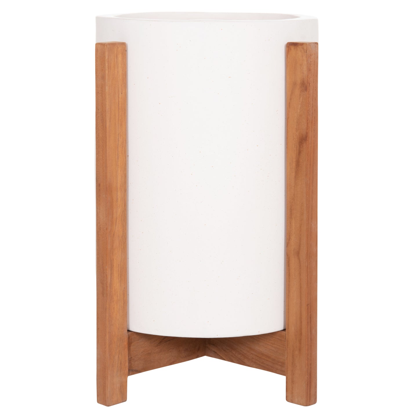 ΓΛΑΣΤΡΑ ΕΣΩΤ.ΧΩΡΟΥ HOFF HM4682.02S FIBER CEMENT ΛΕΥΚΟ-TEAK ΒΑΣΗ Φ33x42Υεκ