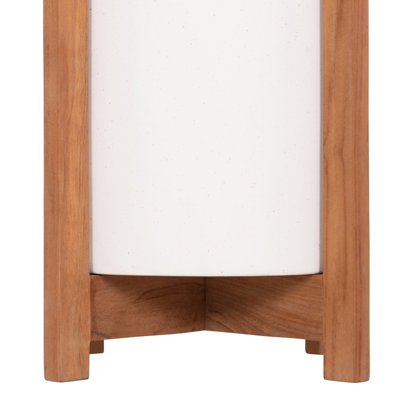 ΓΛΑΣΤΡΑ ΕΣΩΤ.ΧΩΡΟΥ HOFF HM4682.02S FIBER CEMENT ΛΕΥΚΟ-TEAK ΒΑΣΗ Φ33x42Υεκ