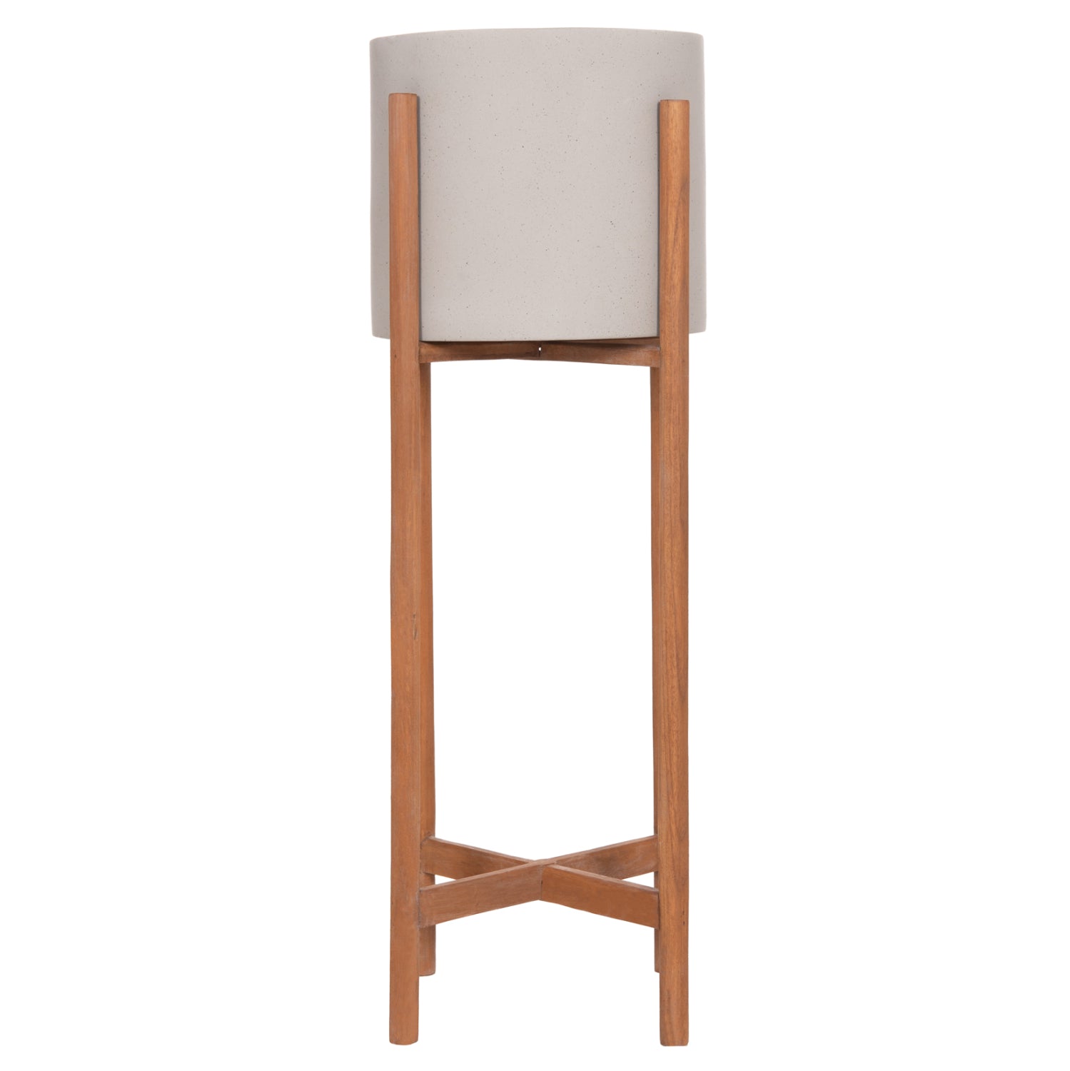 ΓΛΑΣΤΡΑ ΕΣΩΤ.ΧΩΡΟΥ RENTIL HM4684.03L FIBER CEMENT ΧΡΩΜΑ ΓΚΡΙ--ΒΑΣΗ TEAK Φ27x66Υ