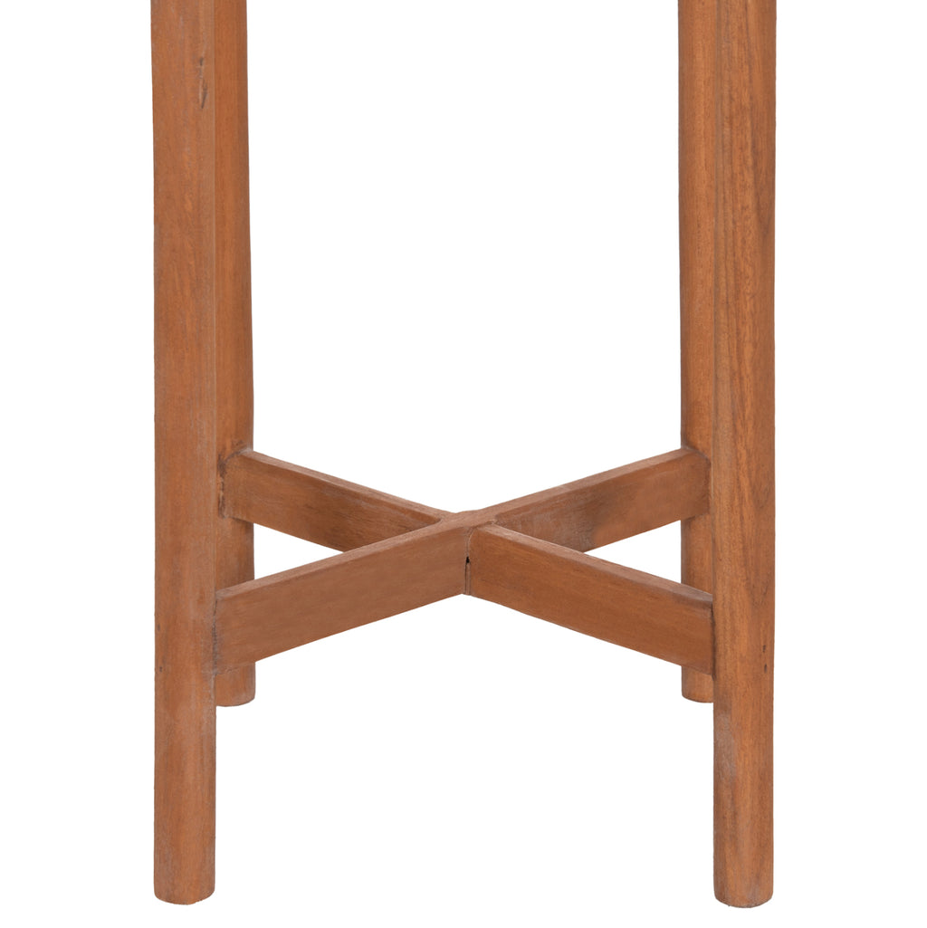 ΓΛΑΣΤΡΑ ΕΣΩΤ.ΧΩΡΟΥ RENTIL HM4684.03L FIBER CEMENT ΧΡΩΜΑ ΓΚΡΙ--ΒΑΣΗ TEAK Φ27x66Υ