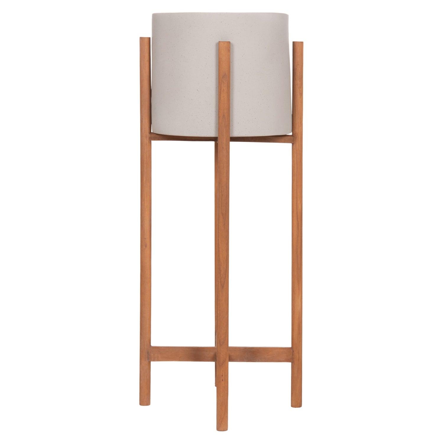 ΓΛΑΣΤΡΑ ΕΣΩΤ.ΧΩΡΟΥ RENTIL HM4684.03L FIBER CEMENT ΧΡΩΜΑ ΓΚΡΙ--ΒΑΣΗ TEAK Φ27x66Υ