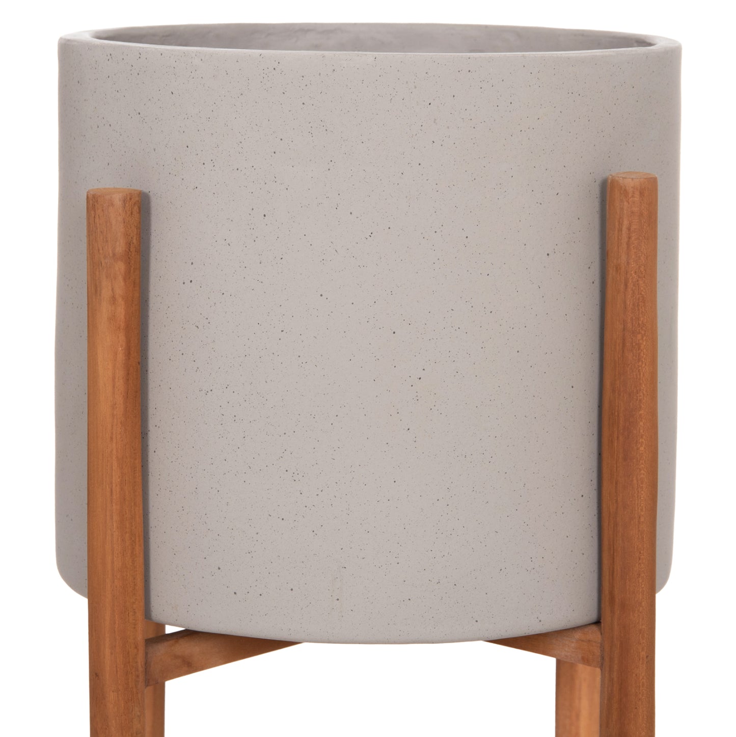 ΓΛΑΣΤΡΑ ΕΣΩΤ.ΧΩΡΟΥ RENTIL HM4684.03S FIBER CEMENT ΧΡΩΜΑ ΓΚΡΙ--ΒΑΣΗ TEAK Φ27x56Υ