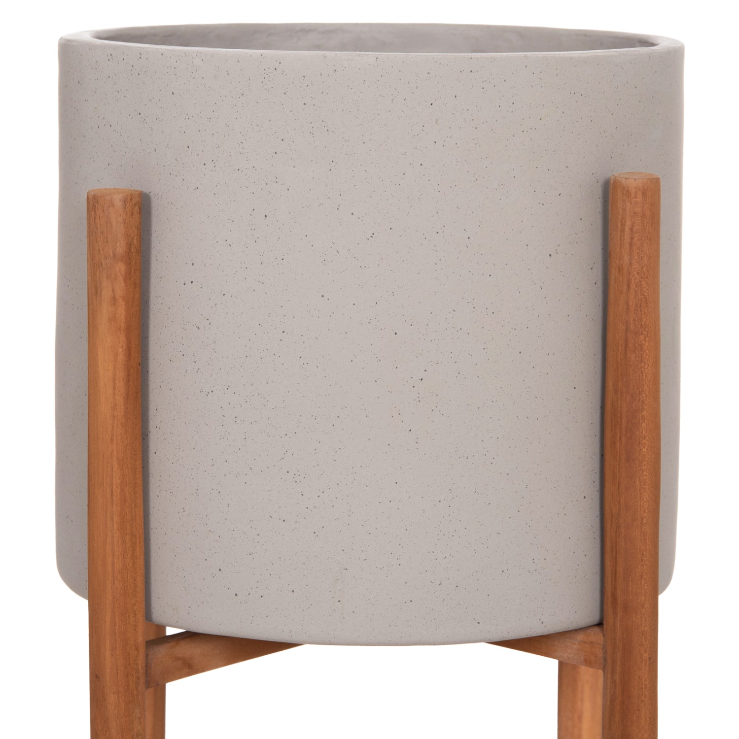 ΓΛΑΣΤΡΑ ΕΣΩΤ.ΧΩΡΟΥ RENTIL HM4684.03S FIBER CEMENT ΧΡΩΜΑ ΓΚΡΙ--ΒΑΣΗ TEAK Φ27x56Υ