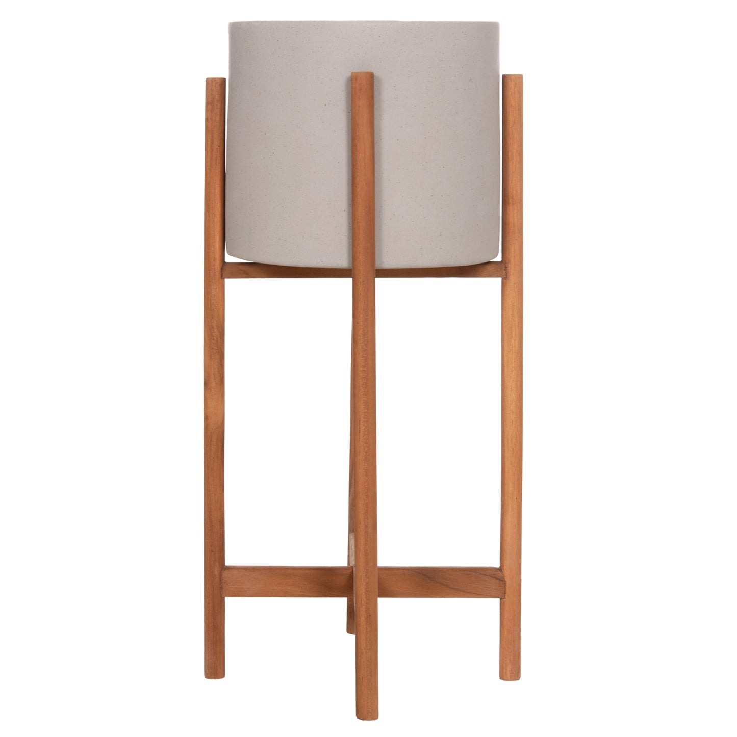 ΓΛΑΣΤΡΑ ΕΣΩΤ.ΧΩΡΟΥ RENTIL HM4684.03S FIBER CEMENT ΧΡΩΜΑ ΓΚΡΙ--ΒΑΣΗ TEAK Φ27x56Υ