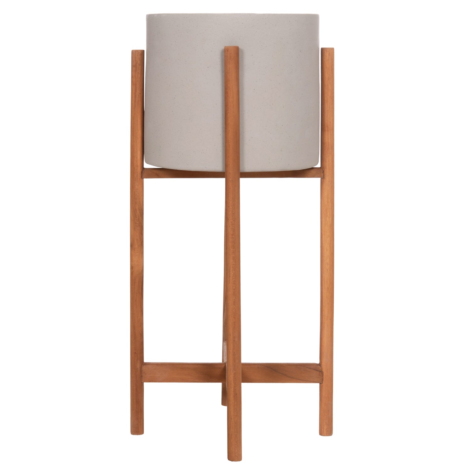 ΓΛΑΣΤΡΑ ΕΣΩΤ.ΧΩΡΟΥ RENTIL HM4684.03S FIBER CEMENT ΧΡΩΜΑ ΓΚΡΙ--ΒΑΣΗ TEAK Φ27x56Υ
