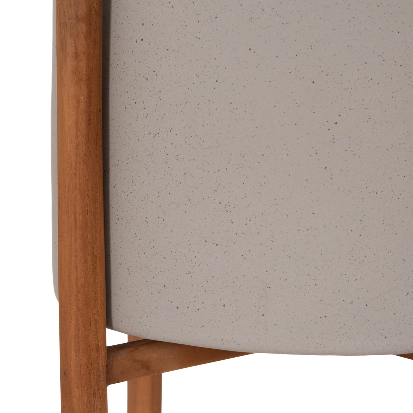 ΓΛΑΣΤΡΑ ΕΣΩΤ.ΧΩΡΟΥ RENTIL HM4684.03S FIBER CEMENT ΧΡΩΜΑ ΓΚΡΙ--ΒΑΣΗ TEAK Φ27x56Υ