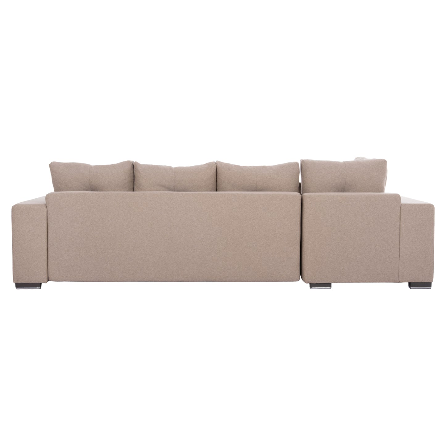 ΓΩΝΙΑΚΟΣ ΚΑΝΑΠΕΣ-ΚΡΕΒΑΤΙ ΜΕ ΑΠΟΘ.ΧΩΡΟ TRENDSTON HM3302.03L ΜΠΕΖ ΥΦΑΣΜΑ 298x177x95Υεκ