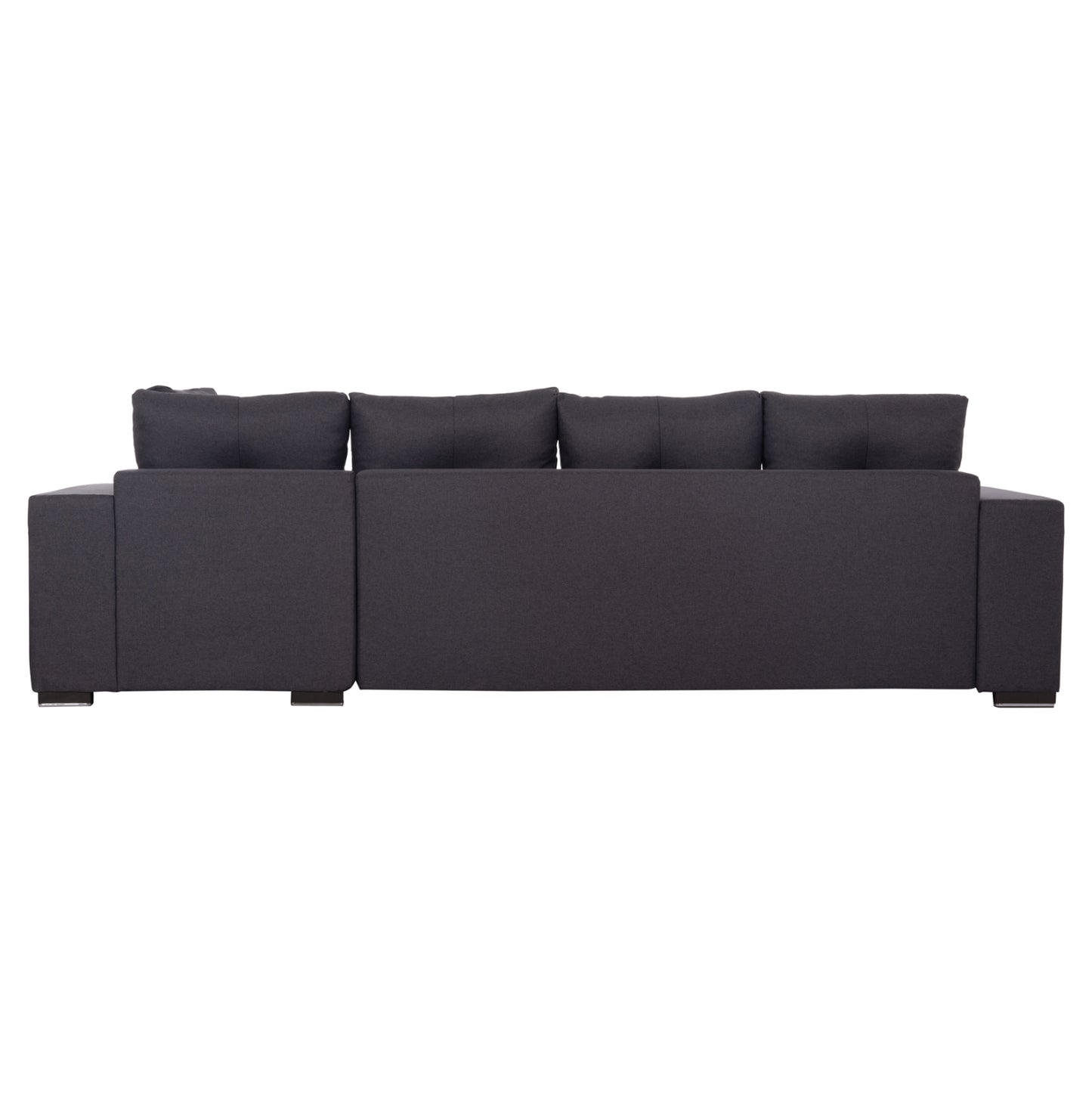 ΓΩΝΙΑΚΟΣ ΚΑΝΑΠΕΣ-ΚΡΕΒΑΤΙ ΜΕ ΑΠΟΘ.ΧΩΡΟ TRENDSTON HM3302.01R ΓΚΡΙ ΥΦΑΣΜΑ 298x177x95Υεκ