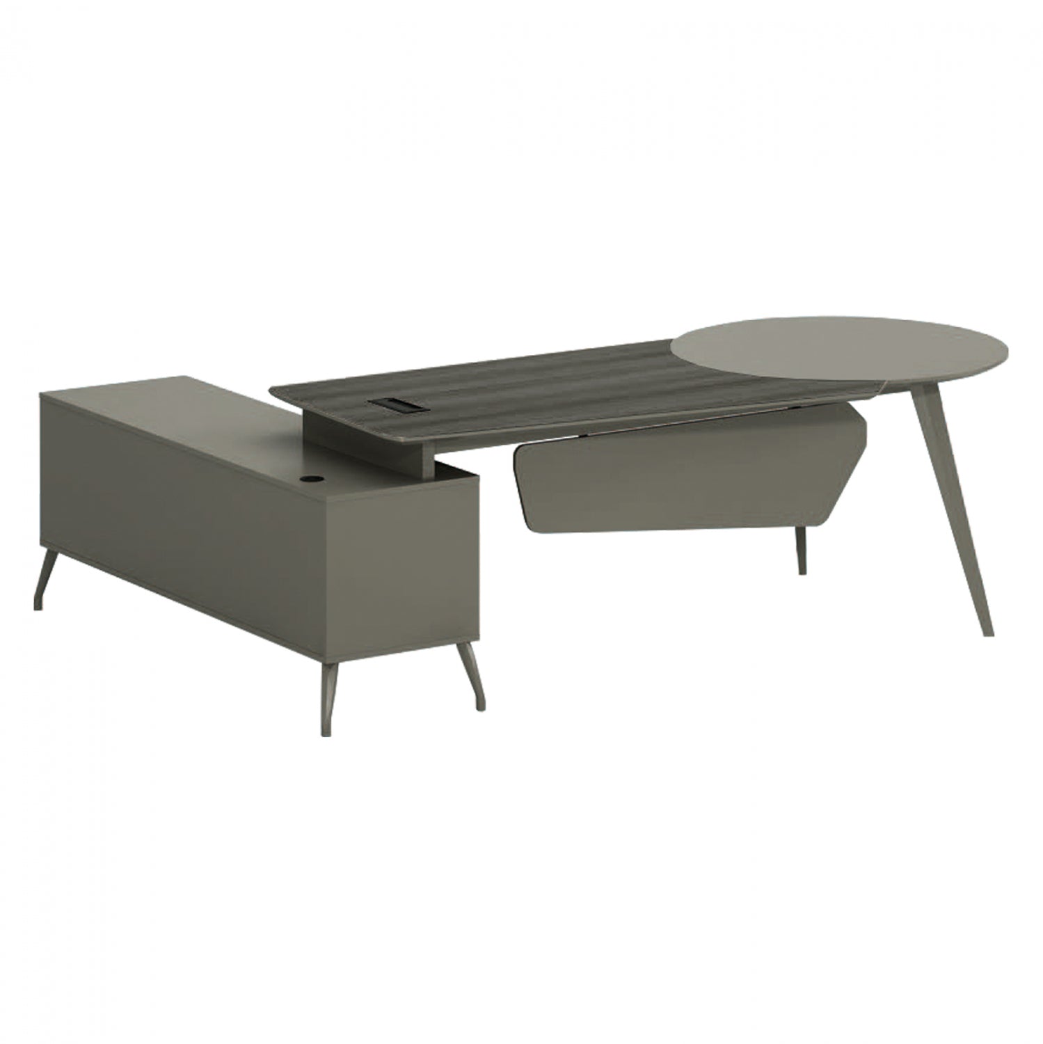 ΓΡΑΦΕΙΟ ΕΠΑΓΓΕΛΜΑΤΙΚΟ LUX SERIES 237X160X75Yεκ. ΔΕΞΙΑ ΓΩΝΙΑ ΣΤΑΧΤΙ ΜΟΚΑ HM2117R