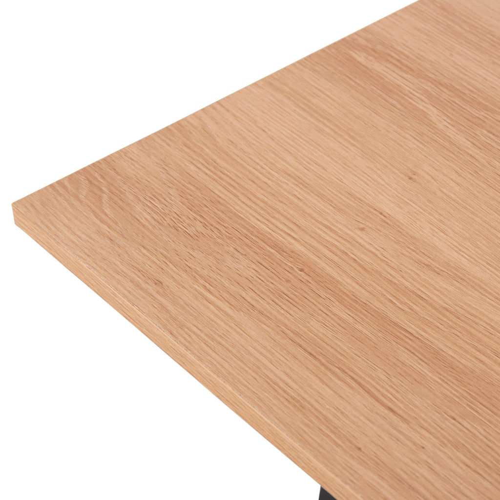 ΓΡΑΦΕΙΟ REXIN HM18290 ΜΕΛΑΜΙΝΗ ΣΕ SONAMA-ΓΚΡΙ 120x19-59x75-85,5ΥΥεκ.