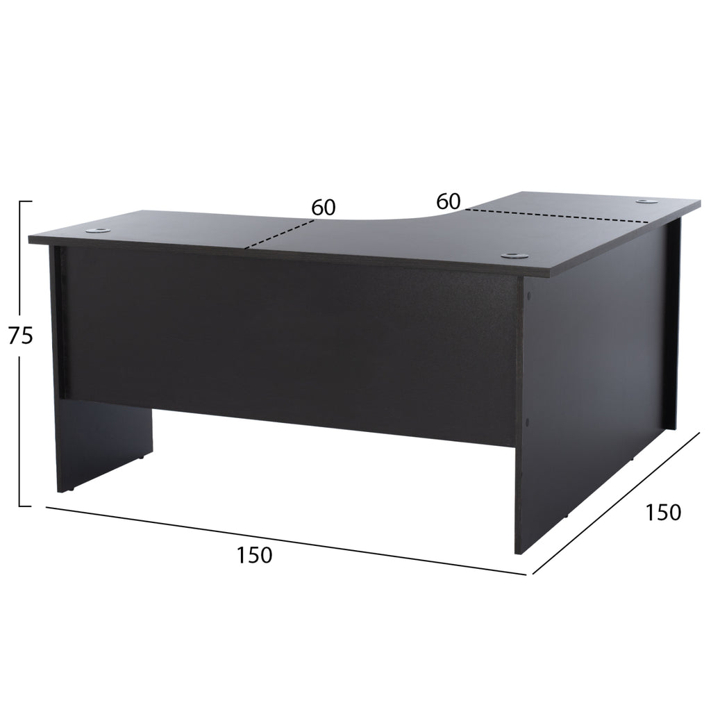 ΓΡΑΦΕΙΟ ΓΩΝΙΑ ΕΠΑΓΓΕΛΜΑΤΙΚΟ CAITLYN 150Χ150Χ75εκ HM2019.02 ΒΕΓΓΕ