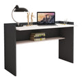 ΓΡΑΦΕΙΟ ΜΕΛΑΜΙΝΗΣ ΓΚΡΙ ΛΕΥΚΟ CLASSIKER HM9227.13 118x58x80Υεκ.