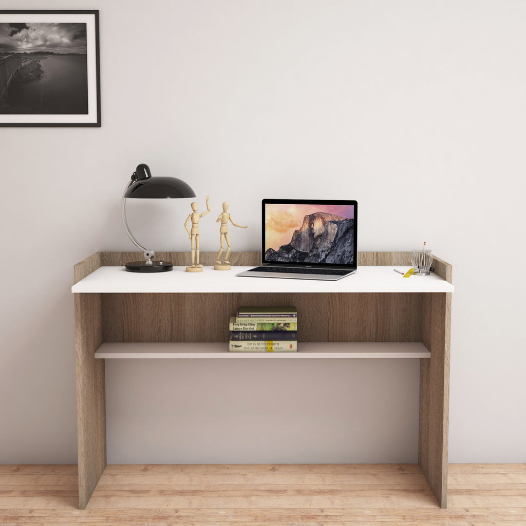 ΓΡΑΦΕΙΟ ΜΕΛΑΜΙΝΗΣ SONAMA ΛΕΥΚΟ CLASSIKER 118x58x80Υεκ.HM9227.12