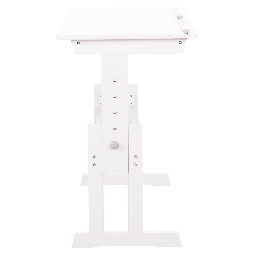ΓΡΑΦΕΙΟ/ΣΧΕΔΙΑΣΤΗΡΙΟ ASCENT HM18289 MDF ΣΕ ΛΕΥΚΟ 109x55x87,5Υεκ