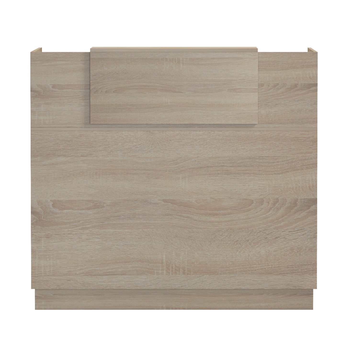 ΓΡΑΦΕΙΟ ΥΠΟΔΟΧΗΣ (RECEPTION) BARRY HM2152.01 ΜΕΛΑΜΙΝΗ ΣΕ SONAMA 120x70x110Υεκ.