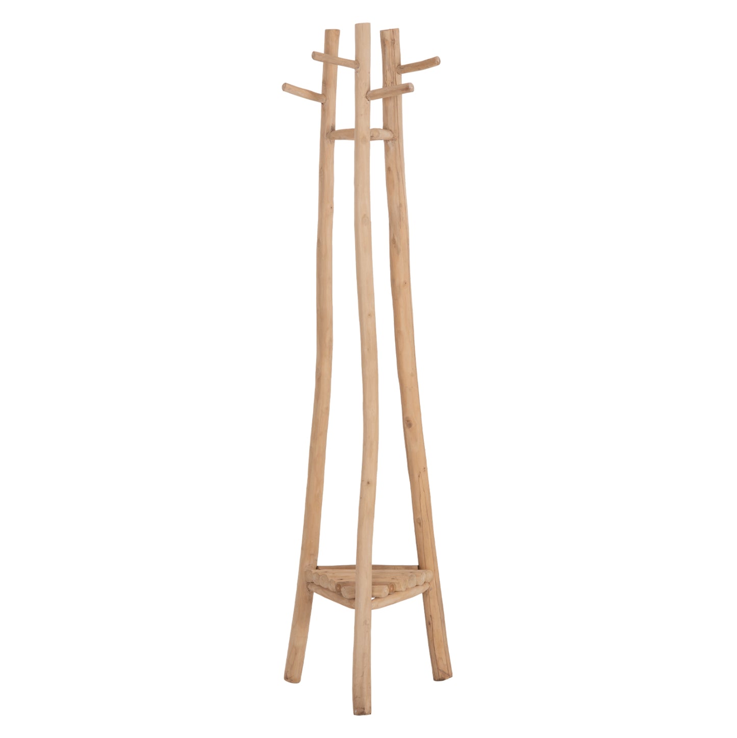 ΚΑΛΟΓΕΡΟΣ ΜΕ 3 ΚΟΛΩΝΕΣ TRIDEM HM4881 ΞΥΛΟ TEAK ΣΕ ΦΥΣΙΚΟ 52x52x200Υεκ.
