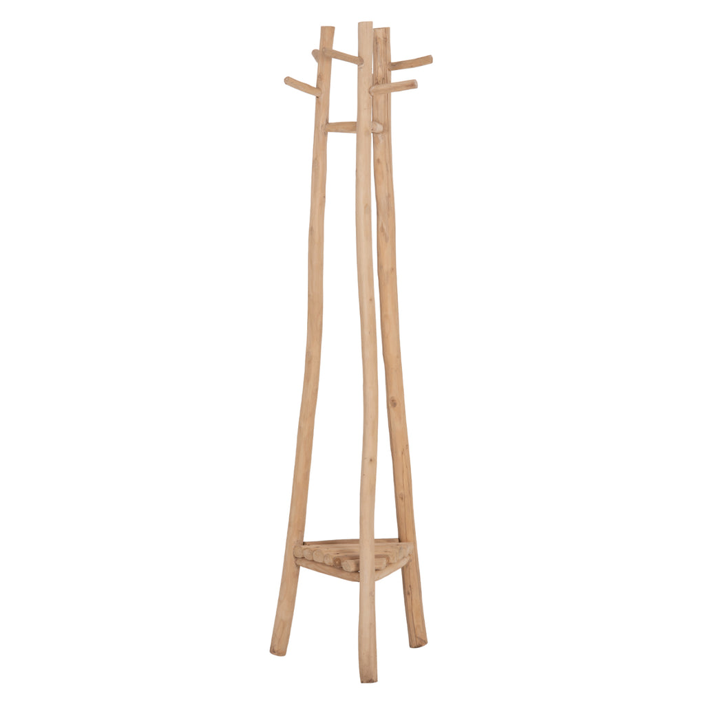 ΚΑΛΟΓΕΡΟΣ ΜΕ 3 ΚΟΛΩΝΕΣ TRIDEM HM4881 ΞΥΛΟ TEAK ΣΕ ΦΥΣΙΚΟ 52x52x200Υεκ.