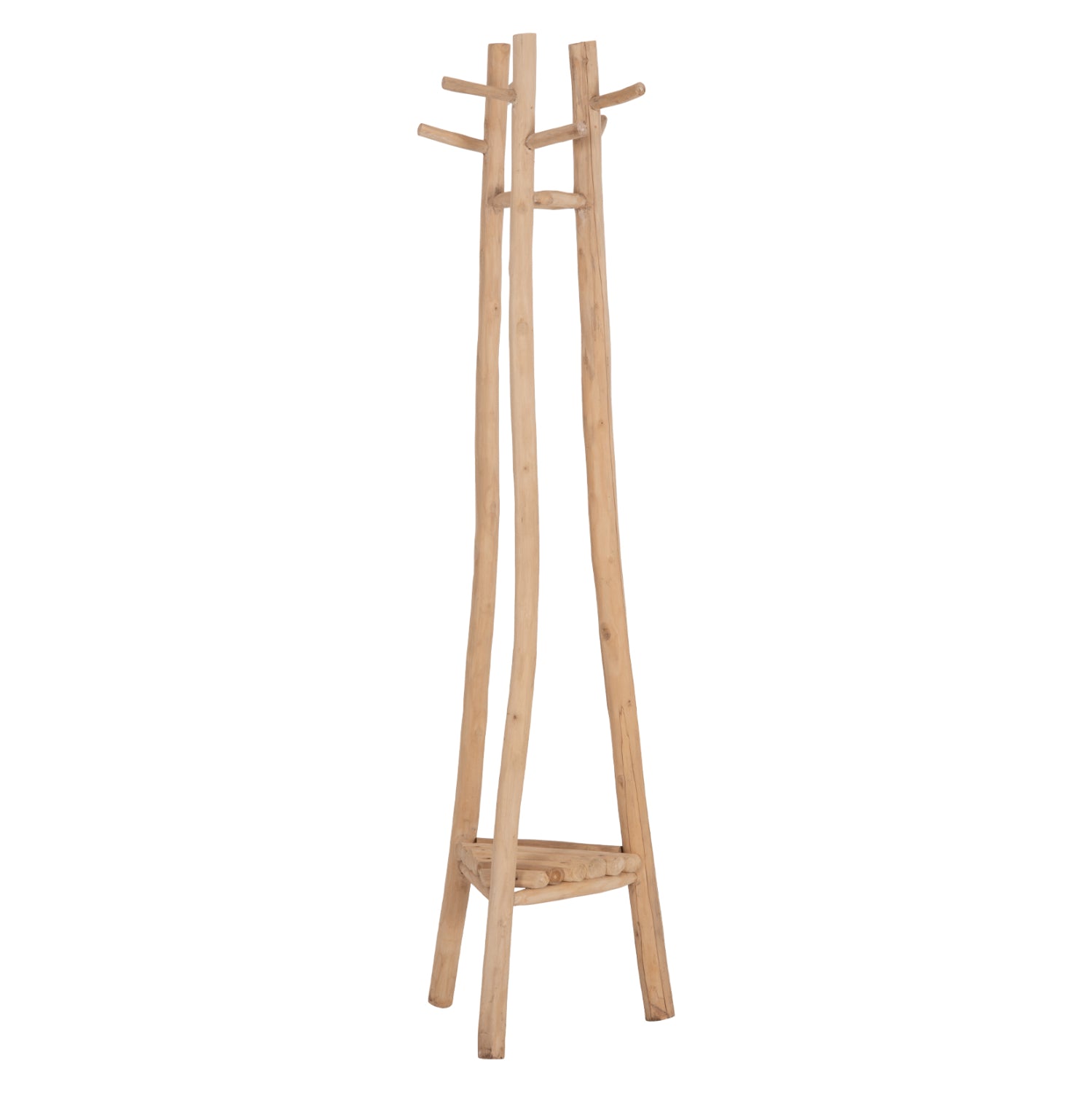 ΚΑΛΟΓΕΡΟΣ ΜΕ 3 ΚΟΛΩΝΕΣ TRIDEM HM4881 ΞΥΛΟ TEAK ΣΕ ΦΥΣΙΚΟ 52x52x200Υεκ.