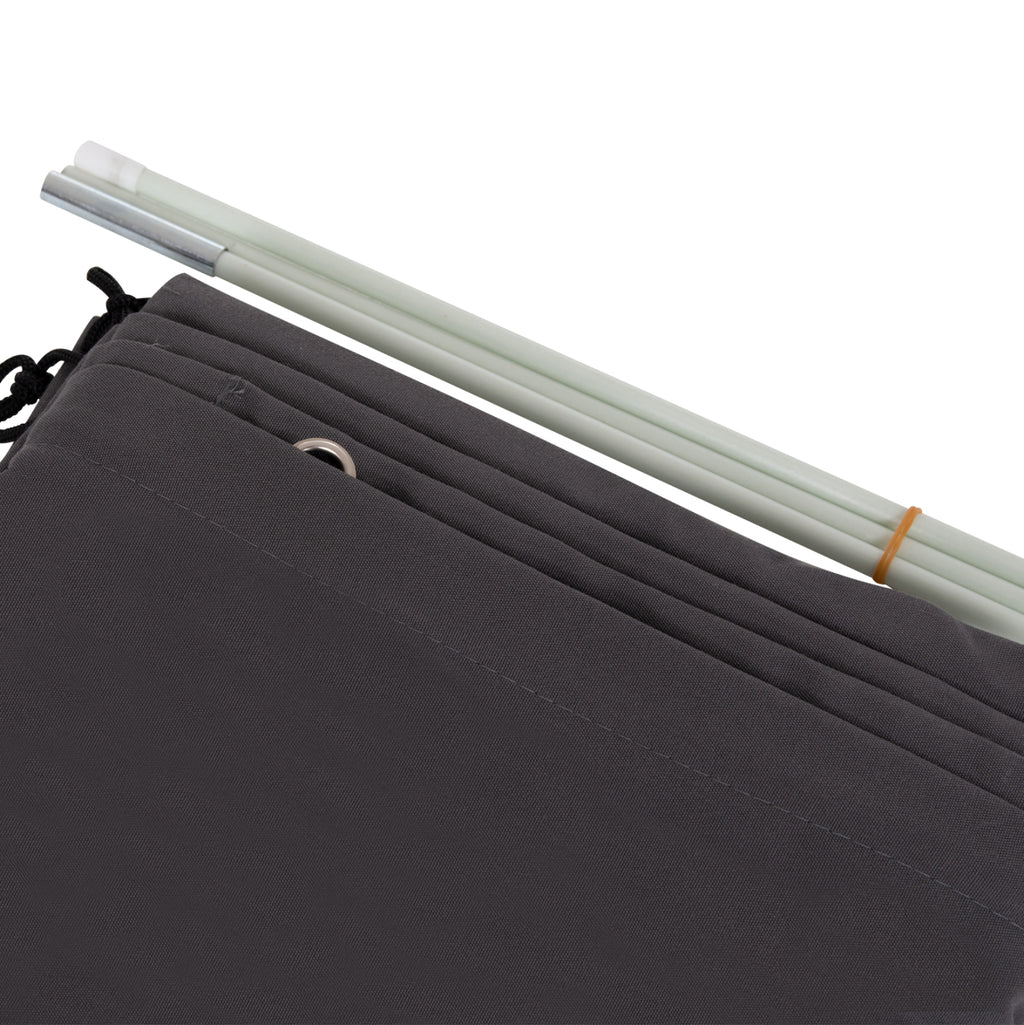 ΚΑΛΥΜΜΑ 3X3m ΓΙΑ ΟΜΠΡΕΛΑ HM6622.01 - SPUN POLYESTER ΣΕ ΓΚΡΙ