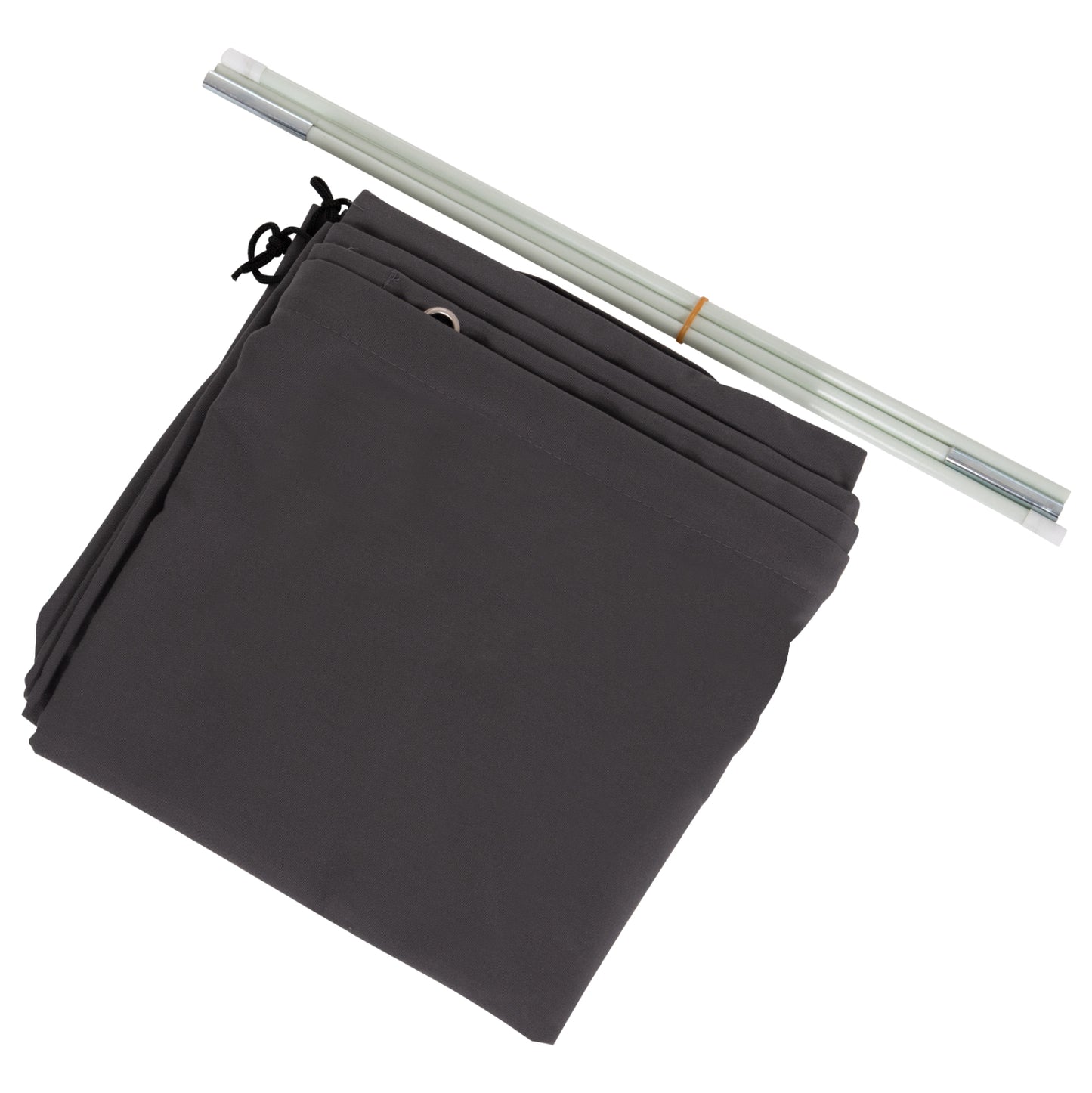 ΚΑΛΥΜΜΑ 4X4m ΓΙΑ ΟΜΠΡΕΛΑ HM6621.01 - SPUN POLYESTER ΣΕ ΓΚΡΙ