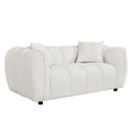 ΚΑΝΑΠΕΣ 2-ΘΕΣΙΟΣ LYKKE HM3324.02 ΕΚΡΟΥ ΥΦΑΣΜΑ 172x89x70Υεκ.