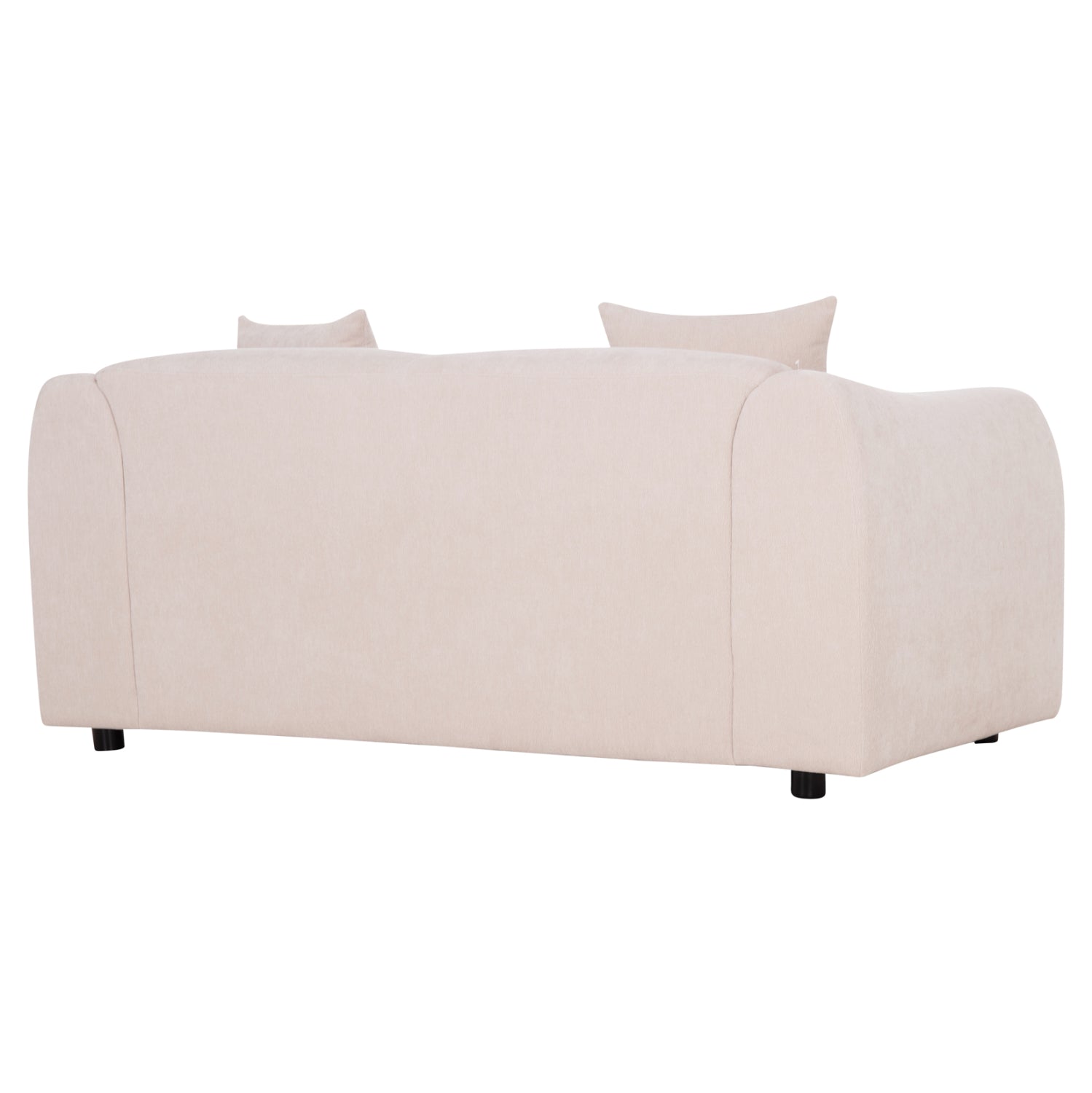 ΚΑΝΑΠΕΣ 2-ΘΕΣΙΟΣ JUNOA HM3334.02 ΕΚΡΟΥ ΥΦΑΣΜΑ 172x89x85Υεκ