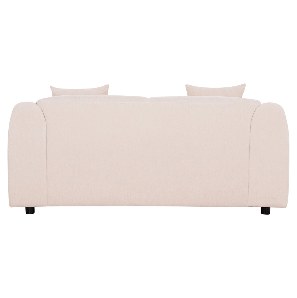 ΚΑΝΑΠΕΣ 2-ΘΕΣΙΟΣ JUNOA HM3334.02 ΕΚΡΟΥ ΥΦΑΣΜΑ 172x89x85Υεκ