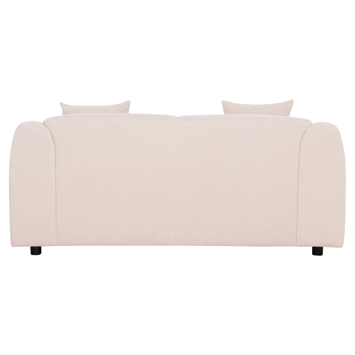 ΚΑΝΑΠΕΣ 2-ΘΕΣΙΟΣ JUNOA HM3334.02 ΕΚΡΟΥ ΥΦΑΣΜΑ 172x89x85Υεκ