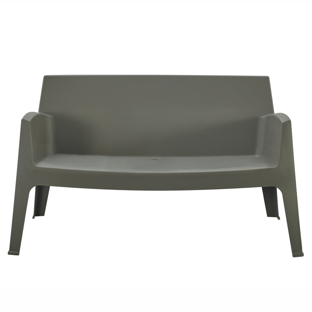 ΚΑΝΑΠΕΣ 2-ΘΕΣΙΟΣ ΠΟΛΥΠΡΟΠΥΛΕΝΙΟΥ SLEEK HM6366.05 ΧΡΩΜΑ DARK OLIVE 133x68x73Υεκ.